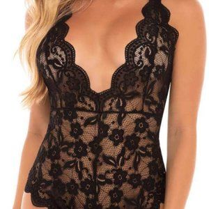 Salt and Lace black Bodysuit